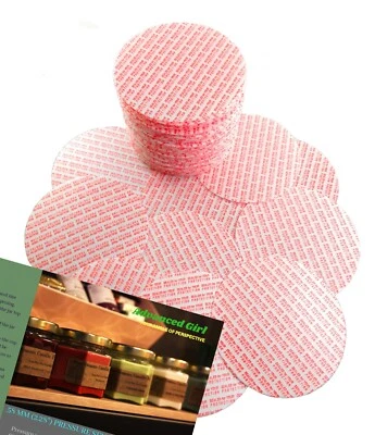 63mm (2.48") Pressure Sensitive Seal Liners MadeinUSA No Induction Sealer Needed - Image 1 of 4