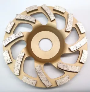 Pro Diamond Cup Wheel Ø 125mm Grinding Disc Pot Washer Granite,Concrete,Floor - Picture 1 of 3