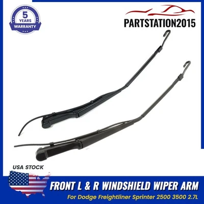 Fits Dodge Freightliner Sprinter 2500 3500 2.7L Front LH RH Windshield Wiper Arm - Image 1 of 4