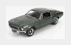GREENLIGHT 84038 FORD USA - MUSTANG GT FASTBACK COUPE 1968 - HIGHLAND GREEN - 1/ - Imagen 1 de 2