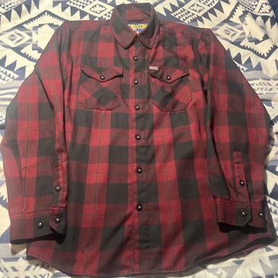 Dixxon Flannel Company TKO Long Sleeve Button-Front Plaid Shirt Men's Medium - Image 1 of 4