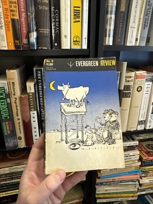 Evergreen Review #8 Spring 1959 ee cummings Jack Kerouac Allen Ginsberg - Image 1 of 4