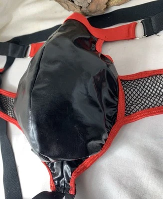 Culotte noire poche posante gentleman avec design « Open Booty » pour action « OtK » - Photo 1/4