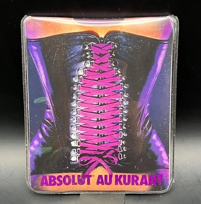 Absolut Vodka Au Kurant Corset Tarjeta Flash Luz Promo Sorteo, ver. 2 - Raro Foto 1 de 3