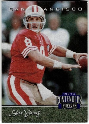 1994 Playoff Contenders #28 Steve Young - Image 1 of 2