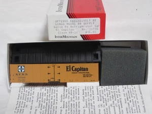 InterMountain/LONGS Model RR Supply: ATSF RR-32 Reefer "EL CAPITAN" #35780 Neu in OVP - Bild 1 von 3