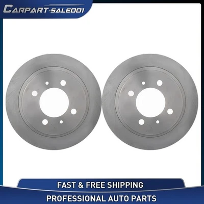 Rotores de freno de disco traseros de 9,2" para Nissan 200SX 1996-2000 1995-1998 Nissan Lucino Foto 1 de 4