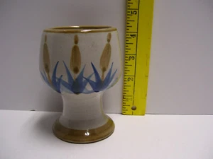 Louisville Stoneware Cattails Goblet - Picture 1 of 4