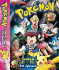 DVD Pokemon Complete TV Series Sea 11-15 235Episode Eng Dub VERSION USA FREESHIP