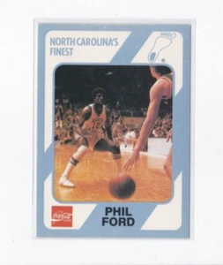 PHIL FORD 1989 COLLEGIATE COLLECTION UNC TAR HEEL GREATS CARD-SHIPS FREE - Picture 1 of 23