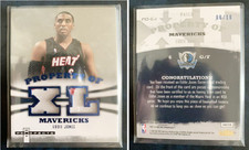 2007-08 Fleer Hot Prospects Property of Patch Eddie Jonse /10 #PO-EJ with sleeve