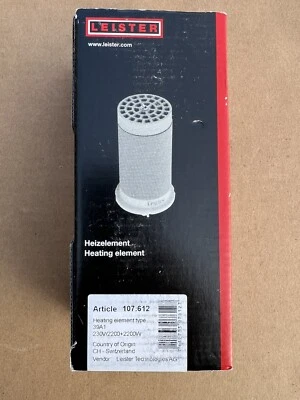 🇺🇸Genuine Leister Varimat V2 107.612 Heating Element 230V 2200+2200W🇺🇸 - Image 1 of 3