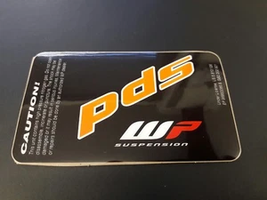 PEGATINA DEPÓSITO DE CHOQUE KTM EXC SX-F XC XC-F PDS - Imagen 1 de 1
