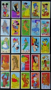 Full Set of 25 Characters THE MAGICAL WORLD OF DISNEY by Brooke Bond & Co 1989 - Picture 1 of 12