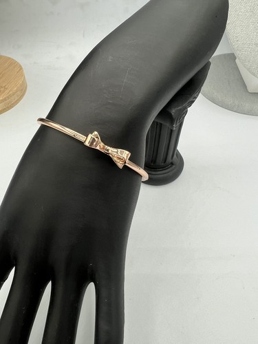 KATE SPADE Bracciale Braccialetto A Cerniera Oro Rosa Note Amore Arco