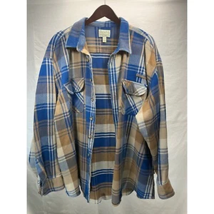 Camisa de Franela Cabela's Cazadora a Cuadros Abotonada Manga Larga Alta 4XL - Imagen 1 de 6
