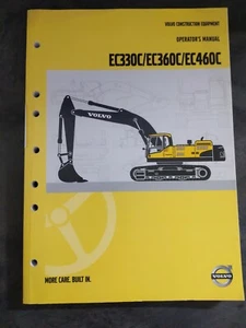 Volvo EC330C EC360C EC460C Excavator Operators Manual - Picture 1 of 4