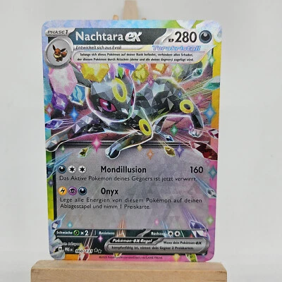 Pokemon Karte Nachtara EX 060/131 Prismatische Entwicklungen deutsch Near Mint - Bild 1 von 3