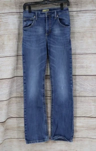 Wrangler Twenty X Boys Youth Sz 14 Reg Boot Cut Med Wash Denim Jeans Adjustable - Picture 1 of 11