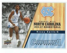 2010-11 Upper Deck North Carolina #48 Kenny Smith Tar Heels