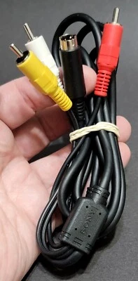 Genuine Sony AV Cable for Handycam, Mini DV & DVD Camcorder (See Descp For List) - Image 1 of 3