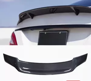 Carbon Fiber Rear Trunk Spoiler Fits MB 10-17 E Class W207 C207 Coupe Type E - Picture 1 of 11
