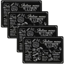 4er Set Tischset Tischmatte Platzset Platzmatte Platzdeckchen Unterlage Tischdek