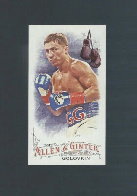 2016 Topps Allen & Ginter MINI #119 Gennady Golovkin GGG Boxing Card Kazakhstan - Image 1 of 2