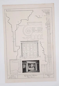 Kingsley House New Haven CT Early Connecticut Architecture J. Frederick Kelly - Picture 1 of 1
