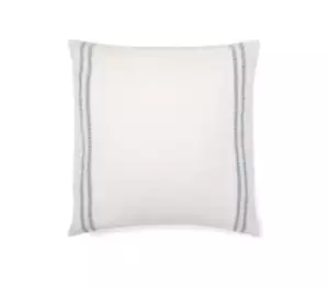 Lauren Ralph Lauren Annalise 100% Cotton Pillow Sham - EURO - Natural / Blue - Picture 1 of 1
