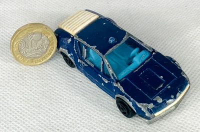 COCHE DE JUGUETE Blanco Azul Majorette Alpine A 310 Foto 1 de 4