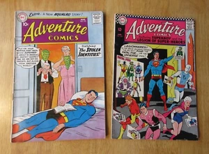 Lot of 2 ADVENTURE COMICS! #270 ('60) +352/Legion (FN++) Very Bright & Colorful! - Picture 1 of 8