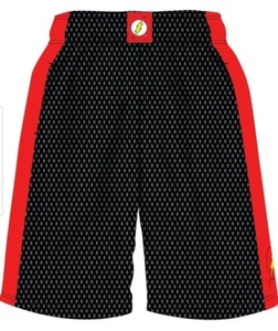 NWT DC Comics Flash Kids Boys Sports Active Basketball Shorts XS, S,M, L, XL - Picture 1 of 4