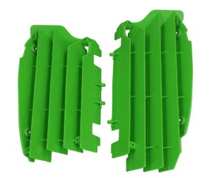 Polisport Radiator Guard Set Fits Kawasaki KXF 450 12-15 Green - Picture 1 of 1