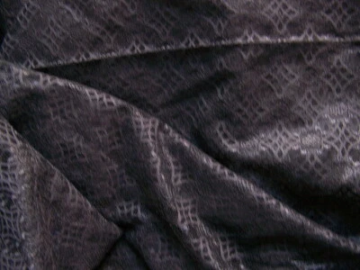 GRAND COUPON DE DENTELLE BRODERIE NOIRE de CAUDRY  - 170 cm x 150 cm - N 13 - Photo 1/3