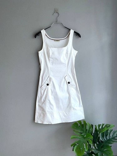 Burberry London prendisole donna bianco taglia S