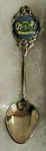 #306) SILVER PLATED TEA SPOON ISLE OF WIGHT ISLAND IN SOUTH ENGLISH CHANNEL  - Picture 1 of 2