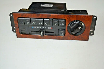 98 99 00 01 02 ISUZU TROOPER WOODGRAIN CLIMATE CONTROL TEMPERATURE HEAT AC OEM - Imagem 1 de 4