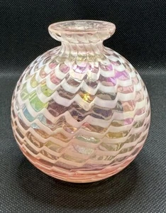 "Florero o botella de perfume vintage Royal Limited de vidrio soplado de cristal 3,75"" LEER - Imagen 1 de 10