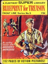 Fleetway Library: BLUEPRINT FOR TREASON. 1967. 130-Page Softback. Free UK Post