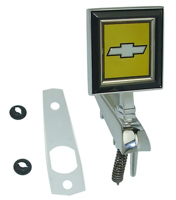 1985 1986 1987 CHEVROLET TRUCK HOOD EMBLEM C-10 SILVERADO 81-16721-FC NEW - Image 1 of 2