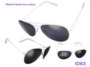 Aviator Fun Neon Color  Woman Sunglasses #1063 - Picture 1 of 1