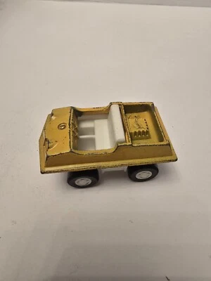 Vehículo anfibio amarillo ATV Tootsie 1970 diecast y plástico vintage 3" Foto 1 de 4