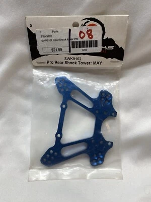 New Sportwerks 1/10th Scale Blue Aluminum Shock Tower SWK9162 - Image 1 of 2