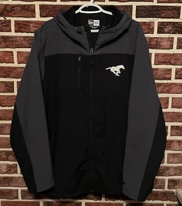 NEW ERA Mens CALGARY STAMPEDERS Official CFL Sideline JACKET 3XL Jersey Hoodie - Picture 1 of 6