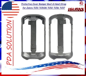Protective Cover Bumper Boot & Hand Strap for Zebra TC51 TC510K TC52 TC56 TC57 - Picture 1 of 5