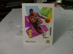1991-92 SkyBox Basketball #456 - Ricky Pierce SM - Seattle SuperSonics 91-401 - Picture 1 of 2