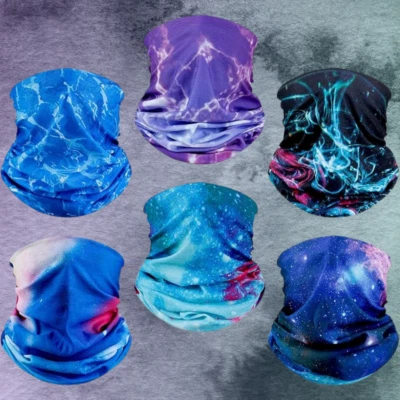 6 Шт. Gator лицо маска - унисекс многоразового использования ткани шеи Gaiter лицо маска рукав sport - Изображение 1 из 4