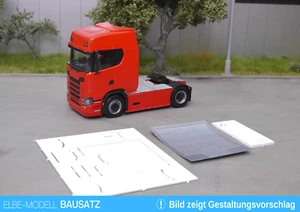 1:87 EM627 Bausatz für Chassis Vollverkleidung Scania 4x2 tief mit Riffelblech - Bild 1 von 4