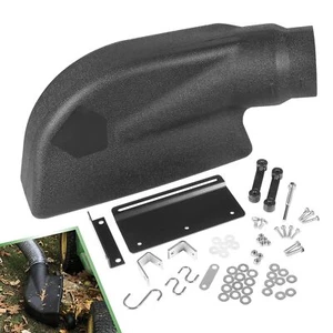 62468 Adapter Mow-N-Vac Kit Leaf Vacuum Bagger Universal Deck Boot Chute - Picture 1 of 9